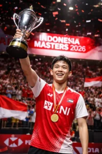 Read more about the article Alwi Farhan Ukir Sejarah, Juara Indonesia Masters 2026