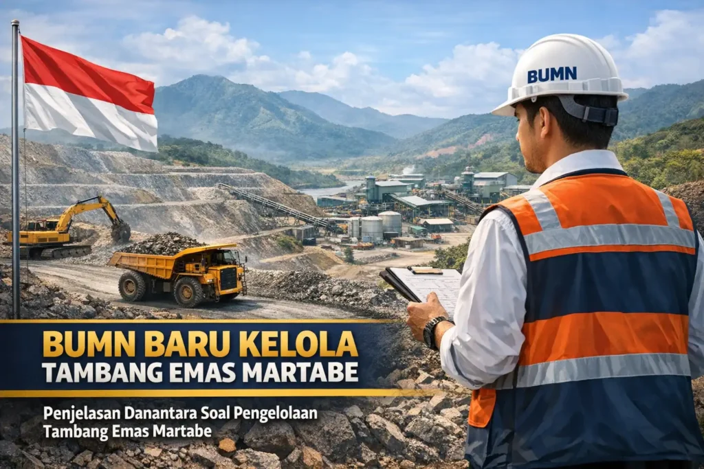 BUMN Baru Bakal Kelola Tambang Emas Martabe, Begini Penjelasan Danantara