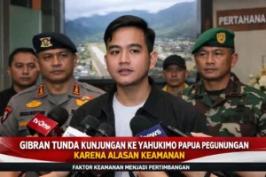 Read more about the article Gibran Tunda Kunjungan ke Yahukimo Papua Pegunungan karena Alasan Keamanan