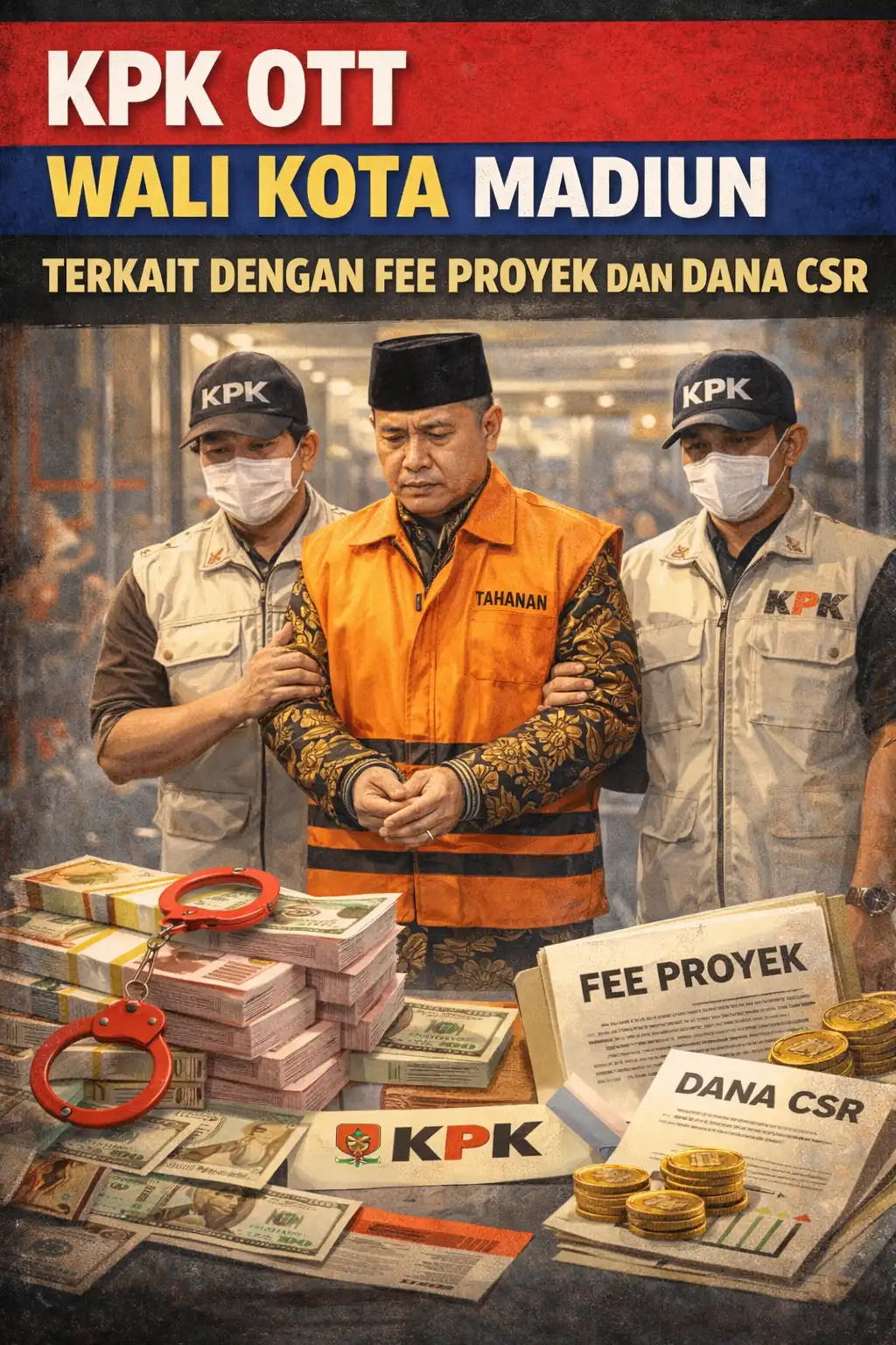 Read more about the article KPK OTT Wali Kota Madiun Terkait Dengan Fee Proyek dan Dana CSR