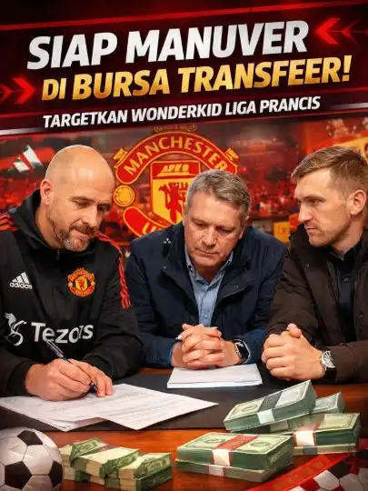 Manchester United Siapkan Manuver di Bursa Transfer, Wonderkid Liga Prancis Jadi Target Baru