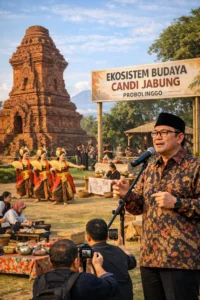 Read more about the article Menbud Dorong Candi Jabung Menjadi Ekosistem Budaya di Probolinggo