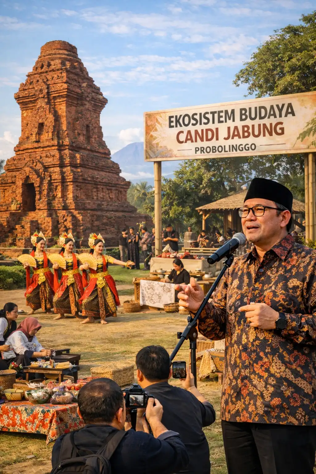 You are currently viewing Menbud Dorong Candi Jabung Menjadi Ekosistem Budaya di Probolinggo
