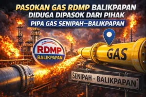 Read more about the article Pasokan Gas RDMP Balikpapan Diduga Dipasok dari Pihak Pipa Gas Senipah–Balikpapan