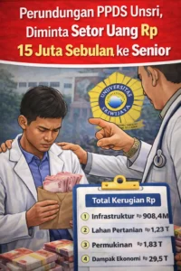 Read more about the article Perundungan PPDS Unsri, Diminta Setor Uang Rp 15 Juta Sebulan ke Senior