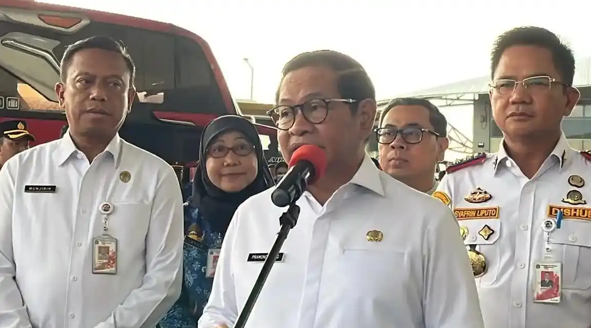 Read more about the article Pramono Sebut Curah Hujan di Jakut Sangat Banyak Hingga Capai 280 Mm: Tertinggi Selama Saya Menjabat Gubernur