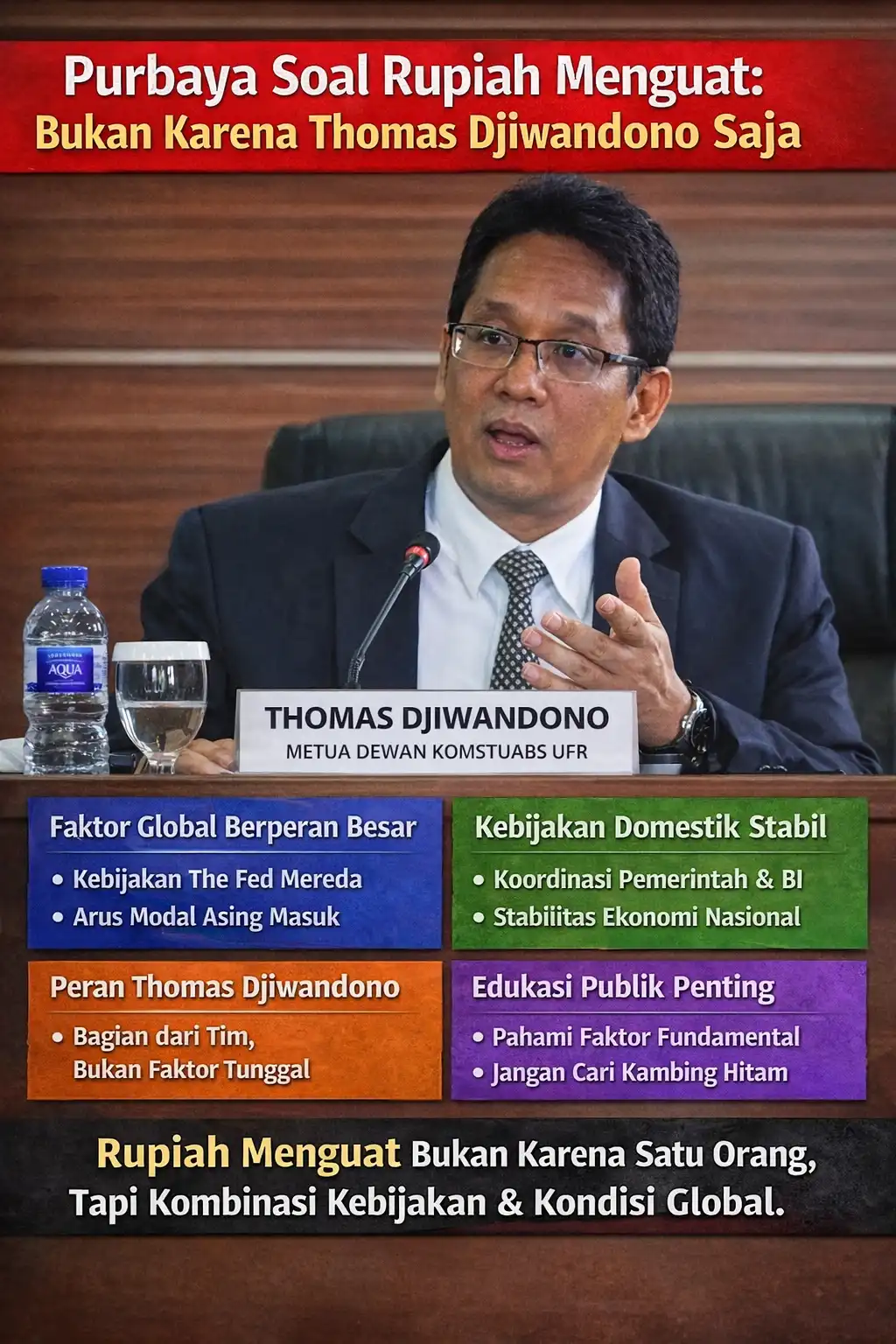 You are currently viewing Purbaya Soal Rupiah Menguat: Bukan Karena Thomas Djiwandono Saja