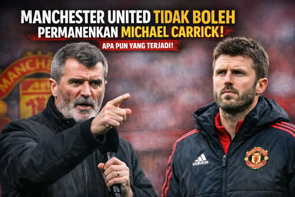 Roy Keane Manchester United Tidak Boleh Permanenkan Michael Carrick