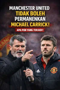 Read more about the article Roy Keane: Manchester United Tidak Boleh Permanenkan Michael Carrick Apa Pun yang Terjadi!