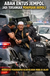 Read more about the article Tokoh Banten Abah Entus Jempol Jadi Tersangka Penipuan Akpol, Penangkapan Dramatis Kejar-kejaran Mobil di Jalan