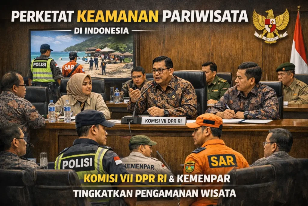 Komisi VII DPR RI Minta Kemenpar Perketat Keamanan Pariwisata di Indonesia