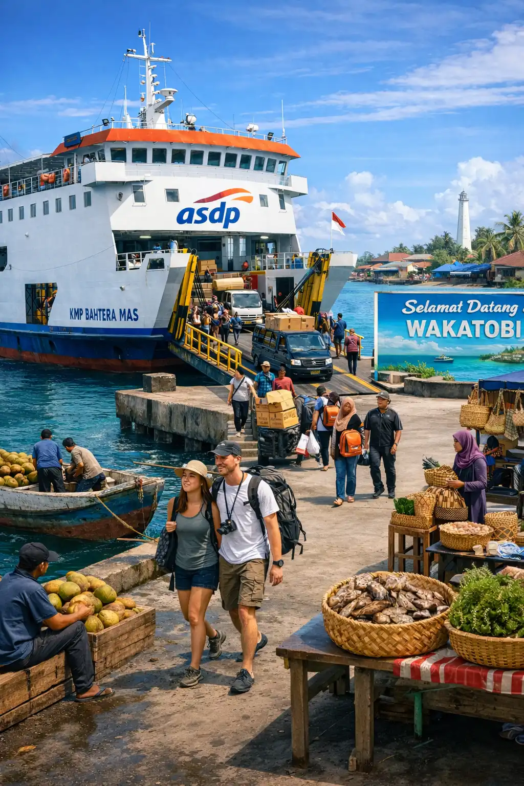 Read more about the article PT ASDP Perkuat Konektivitas Wakatobi untuk Dorong Pariwisata dan Ekonomi Daerah