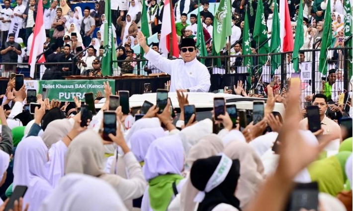 Read more about the article Momen Ribuan Nahdliyin di Malang Bergemuruh Teriakkan “Prabowo-NU”